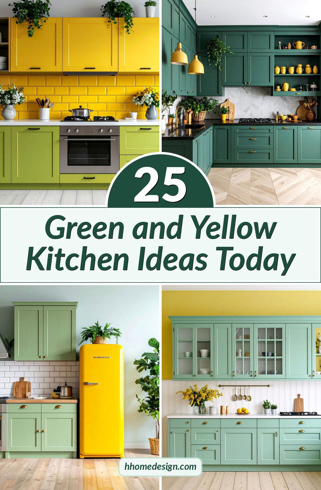 25 Green and Yellow Kitchen Ideas Today