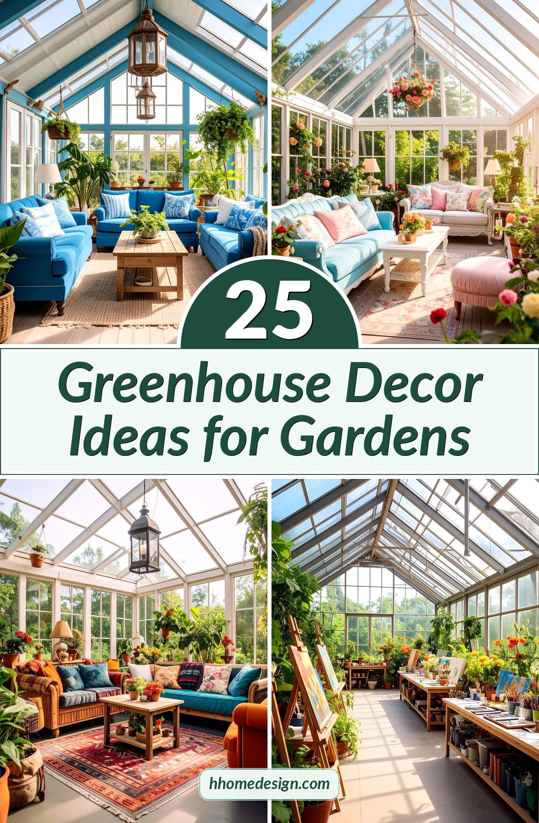25 Greenhouse Decor Ideas for Gardens