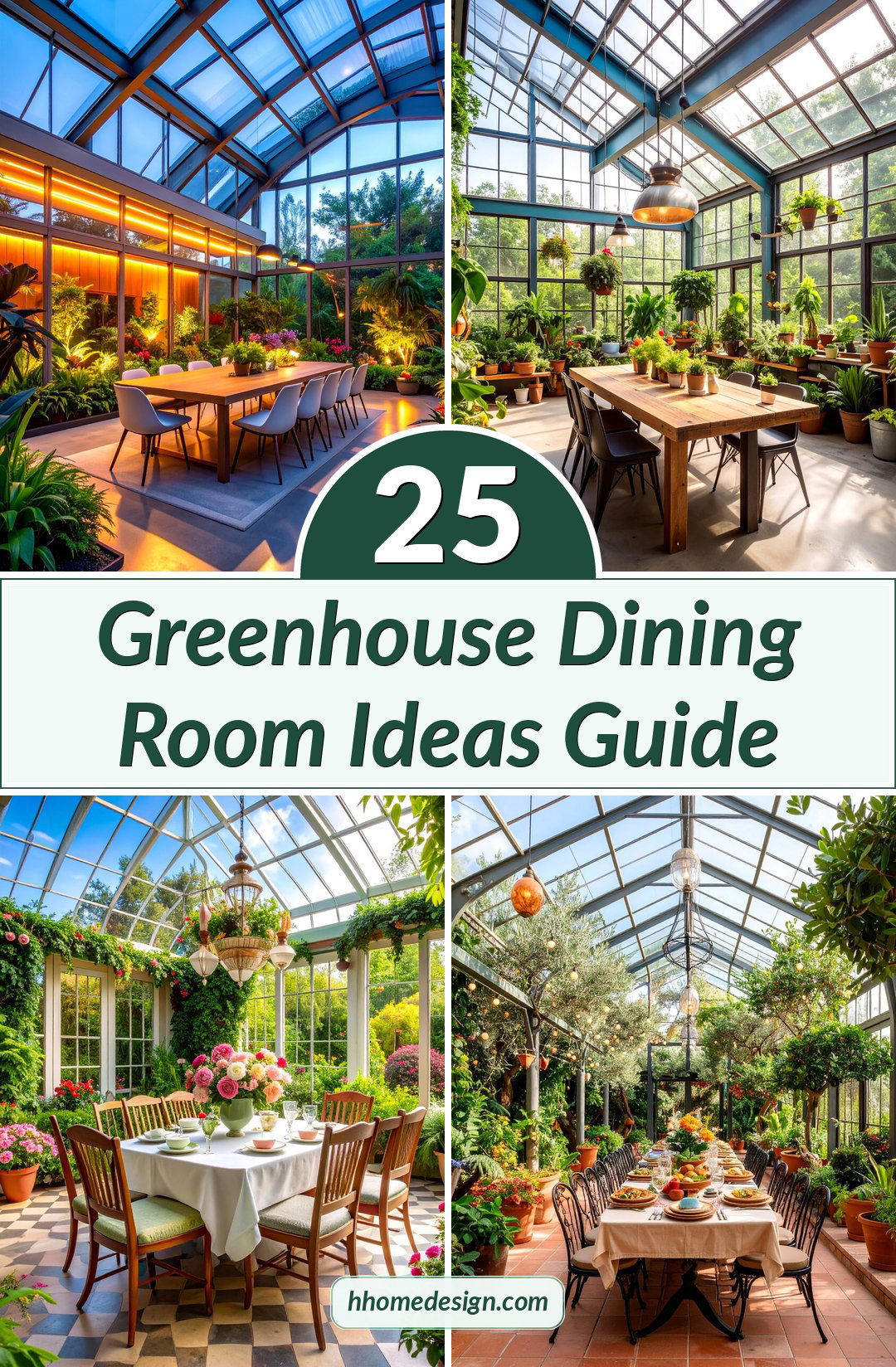 25 Greenhouse Dining Room Ideas Guide