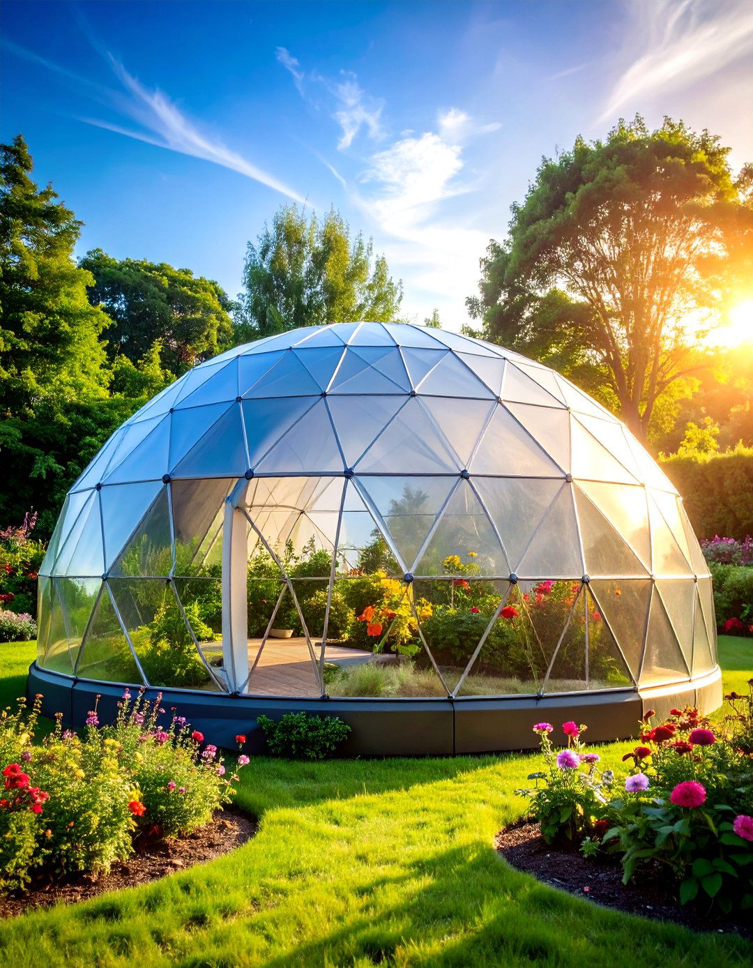 Greenhouse Dome with Inflatable Structure - 25 Greenhouse Ideas