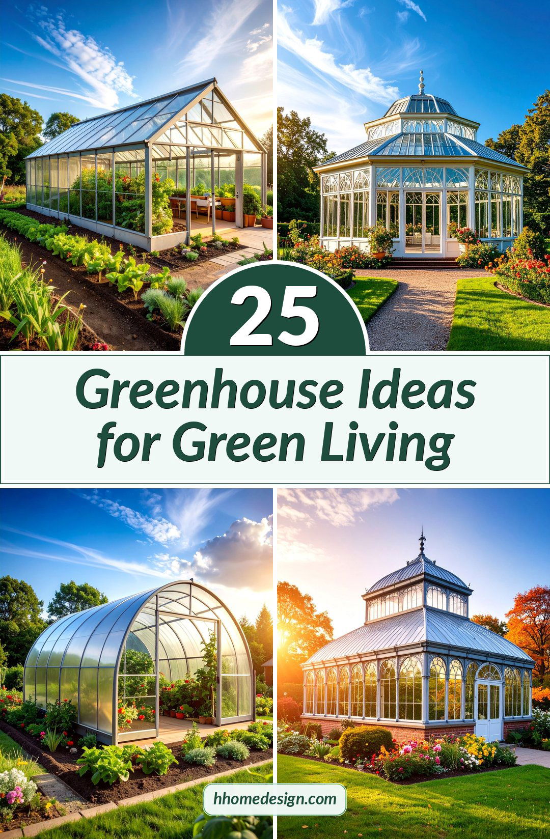 25 Greenhouse Ideas for Green Living
