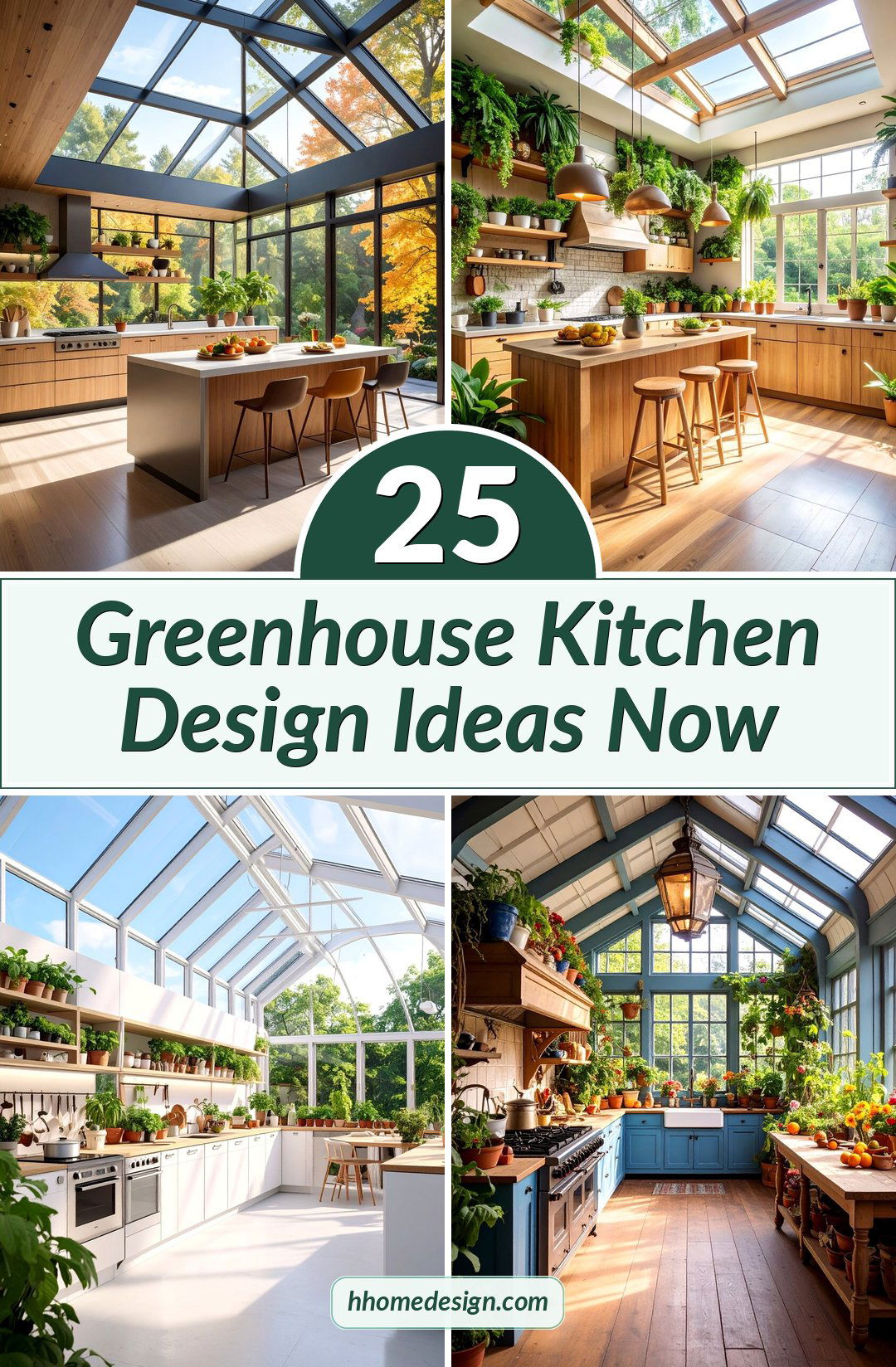 25 Greenhouse Kitchen Design Ideas Now