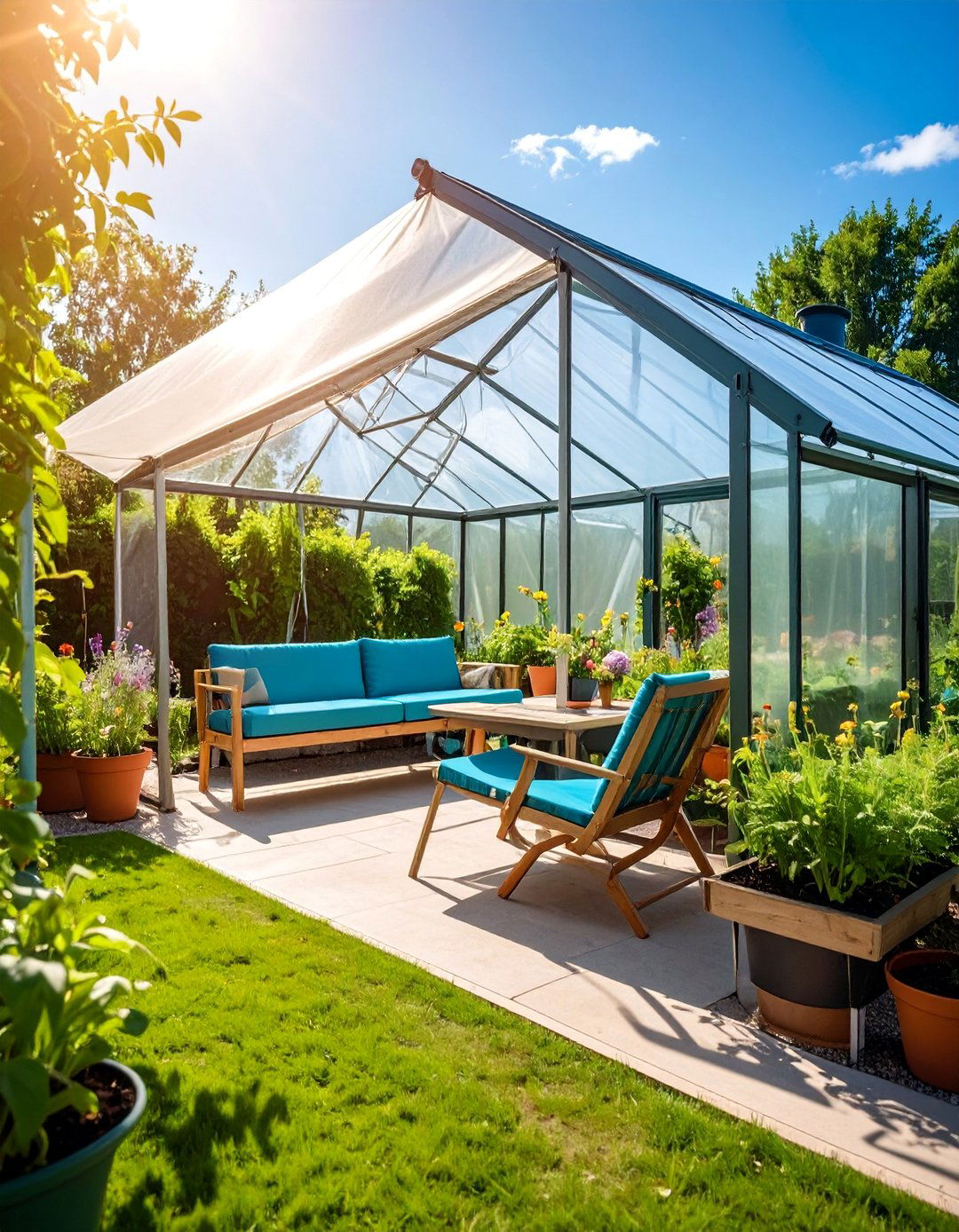 Greenhouse Shade Structure with Plant Integration - 25 Shade Ideas