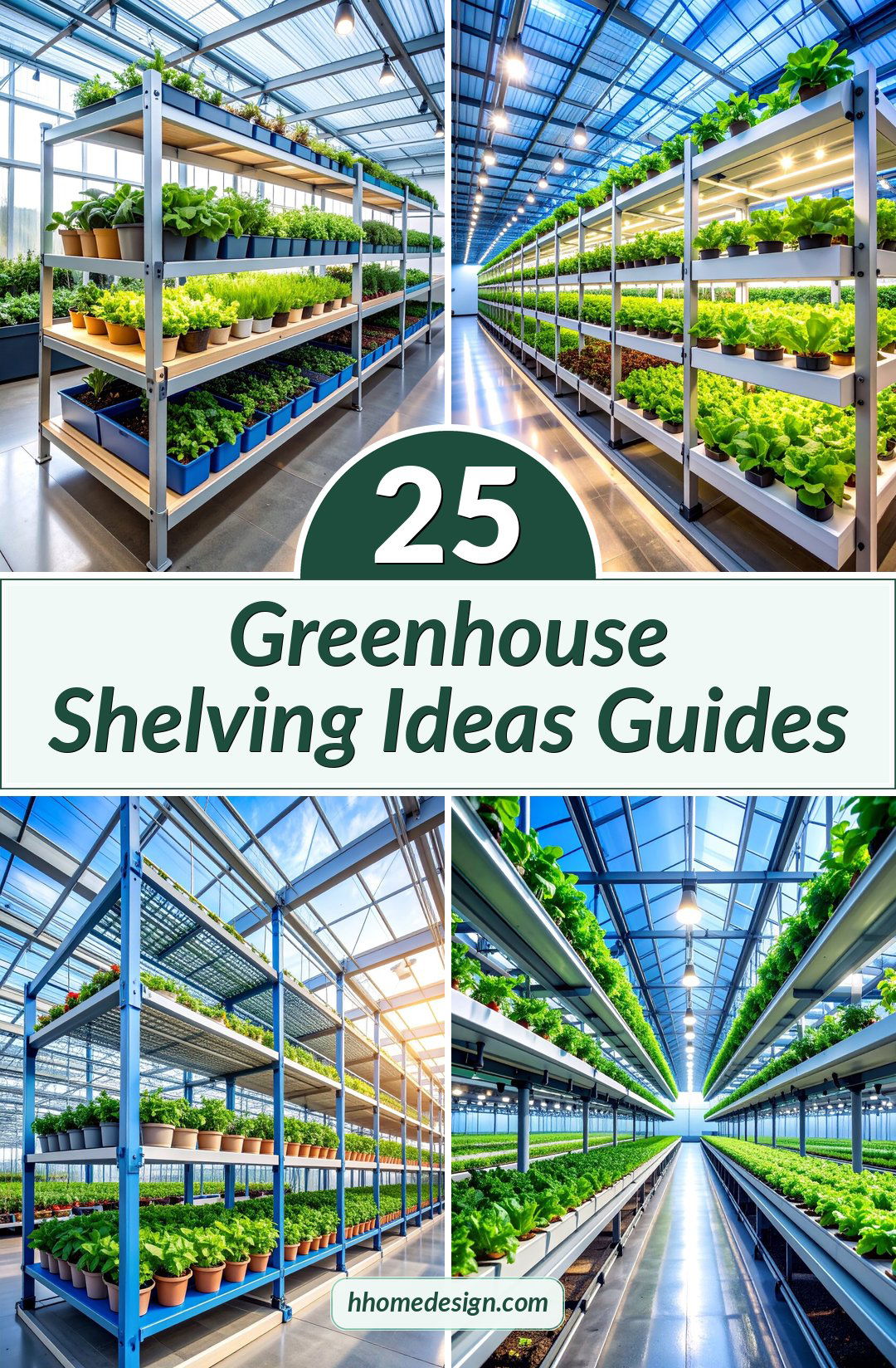 25 Greenhouse Shelving Ideas Guides