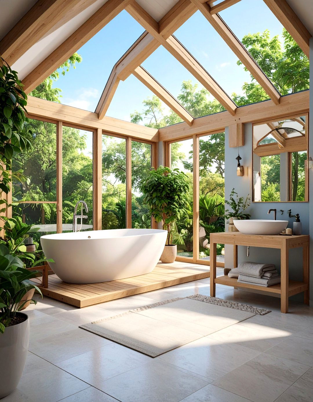 Greenhouse Sunroom Bathroom Extension - 25 Greenhouse Bathroom Ideas