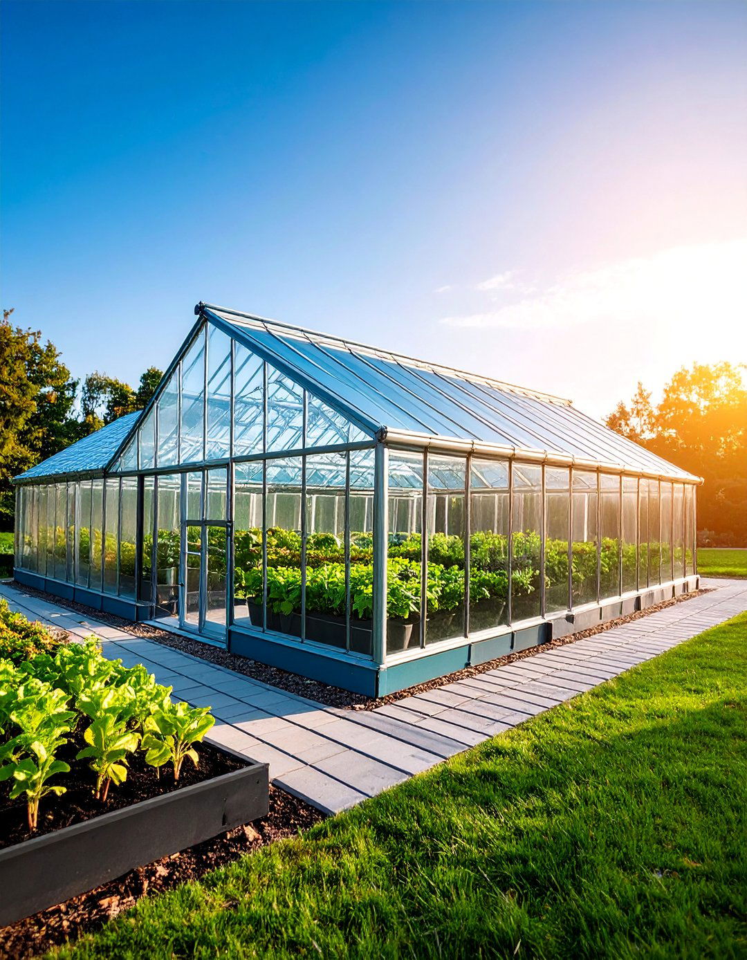 Greenhouse and Propagation Complex - 25 L Shaped Backyard Ideas