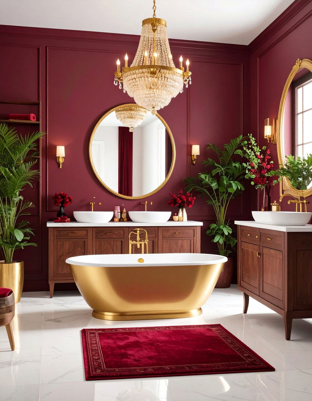 Gryffindor Common Room Bathroom - 25 Harry Potter Bathroom Ideas