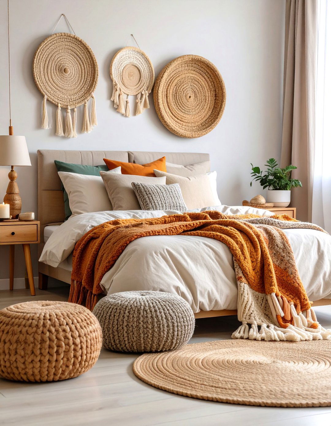 Guest Room with Neutral Palette and Natural Textures - 25 small guest room ideas