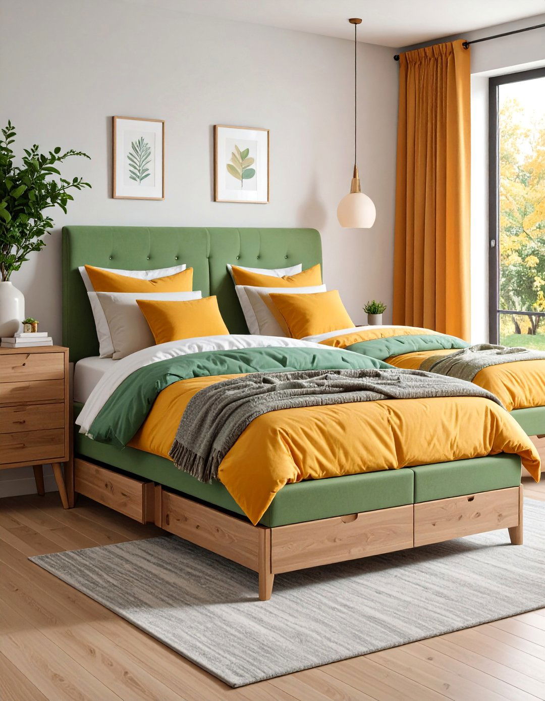Guest Room with Under Bed Storage Trundle - 25 small guest room ideas
