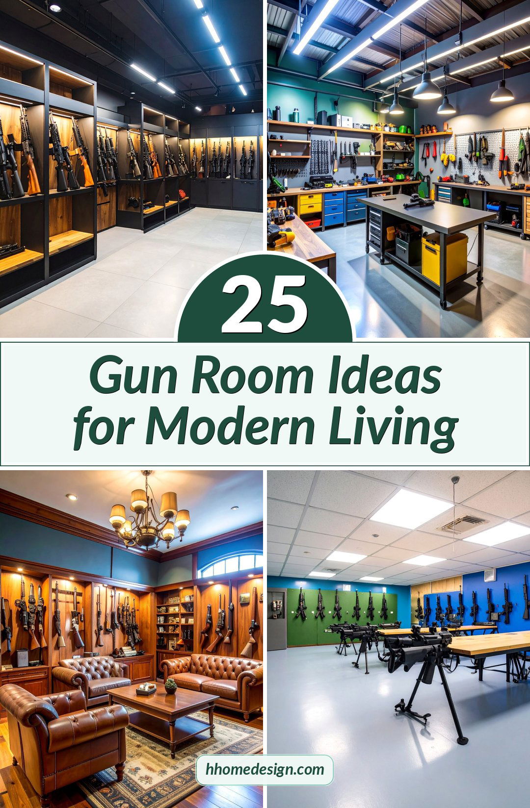 25 Gun Room Ideas for Modern Living
