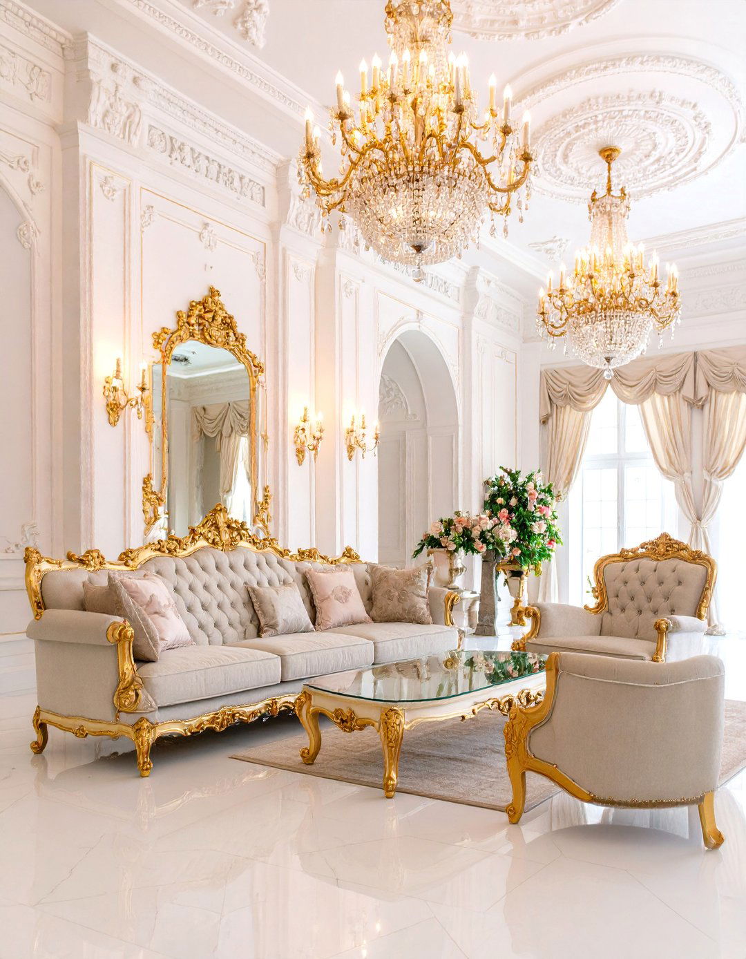 Habsburg Dynasty with Austrian Elegance - 25 Royal Living Room Design Ideas