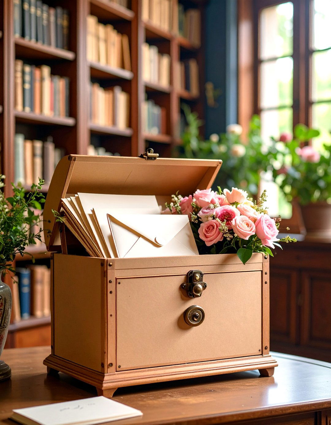 Handwritten Letter Collection Box - 25 First Wedding Anniversary Gift Ideas