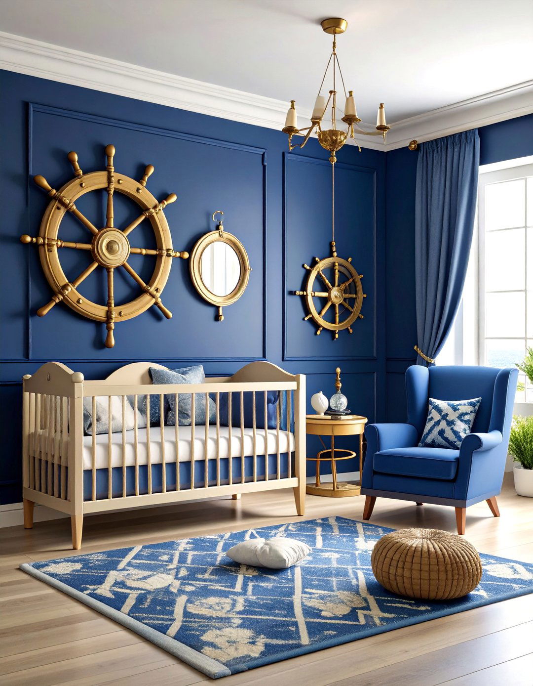 Harbor Masters Quarters Theme - 25 Nautical Nursery Ideas