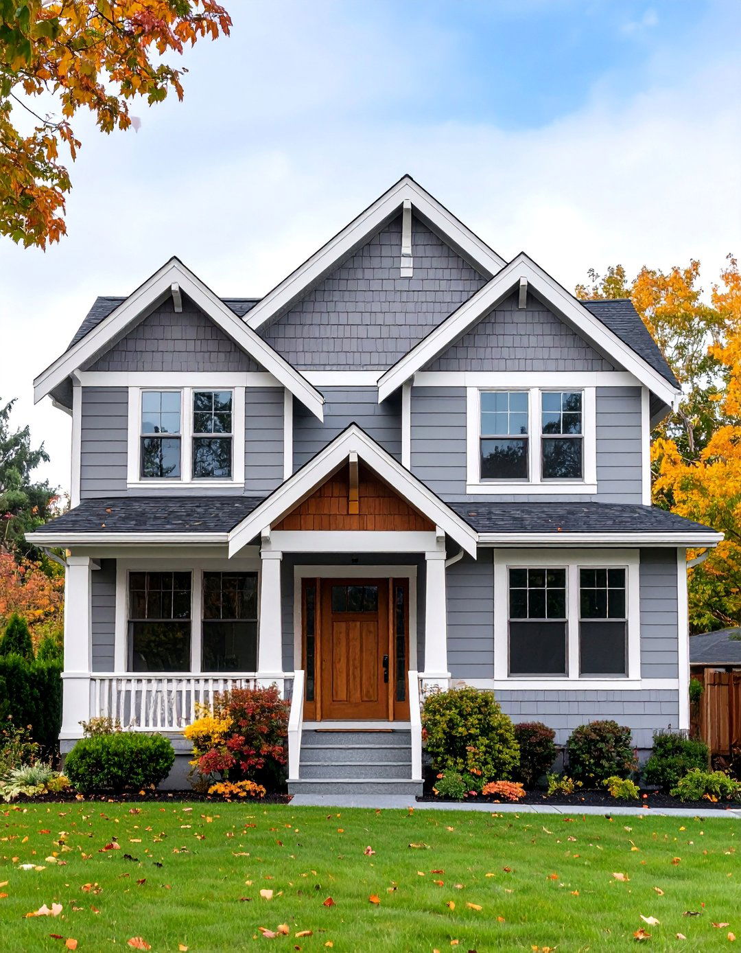 Hearthstone Warm Gray Blend - 25 House Siding Colors