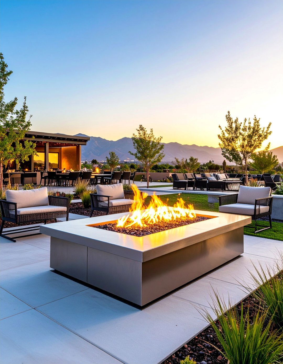 Heavy Duty Commercial Steel Fire Pit - 25 Metal Fire Pit Ideas