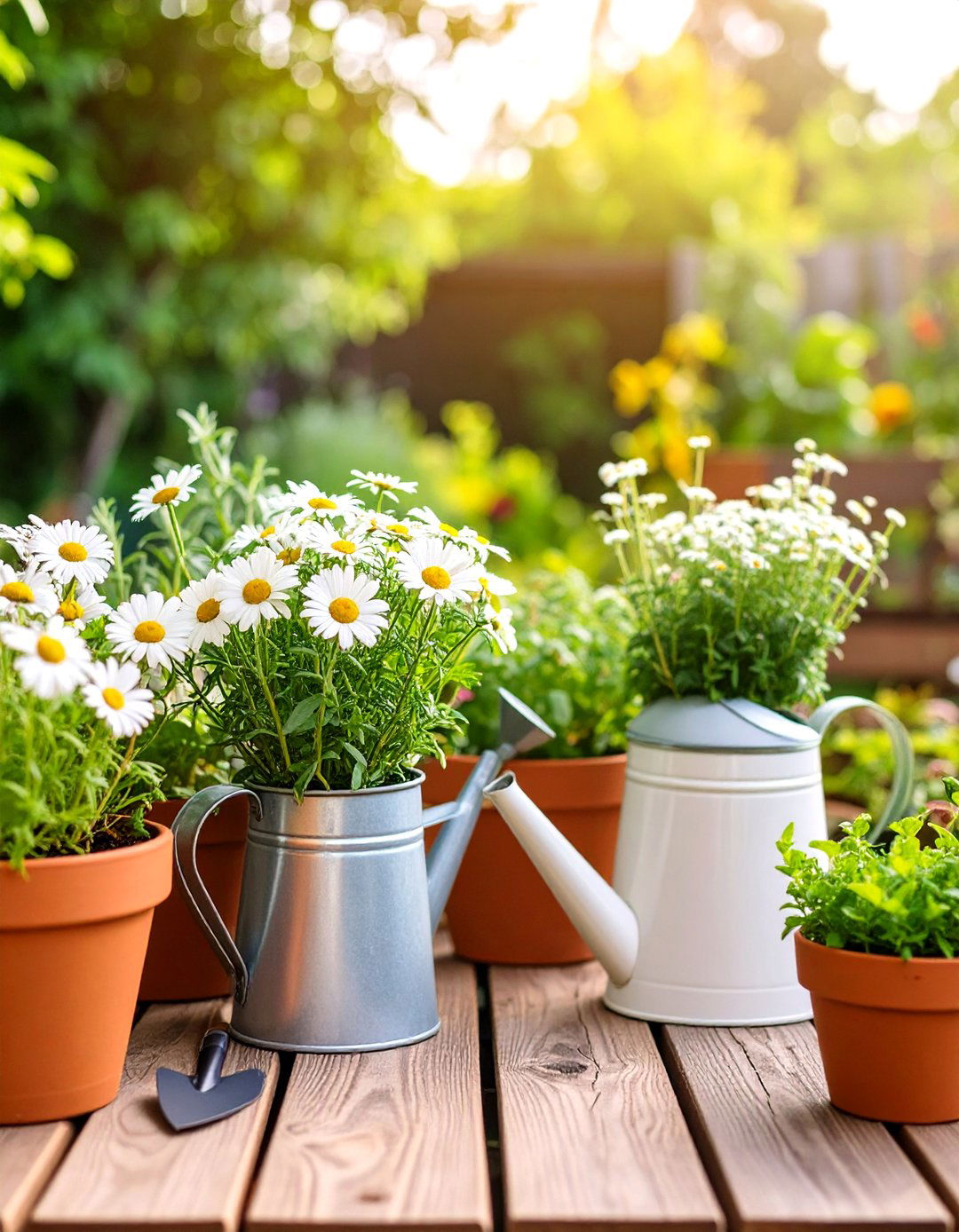 Herb Garden Aromatic Centerpiece - 25 Wedding Centerpiece Ideas
