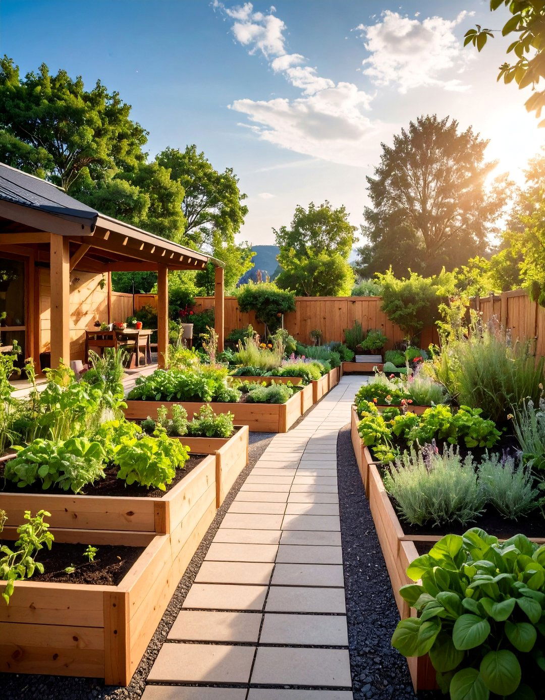 Herb Garden Culinary Paradise - 25 Backyard Decor Ideas