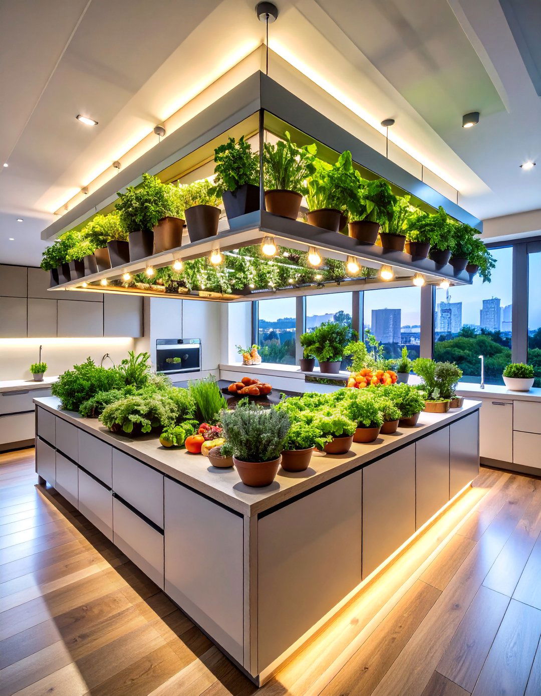 Herb Garden Soffit Planting - 25 Kitchen Soffit Ideas