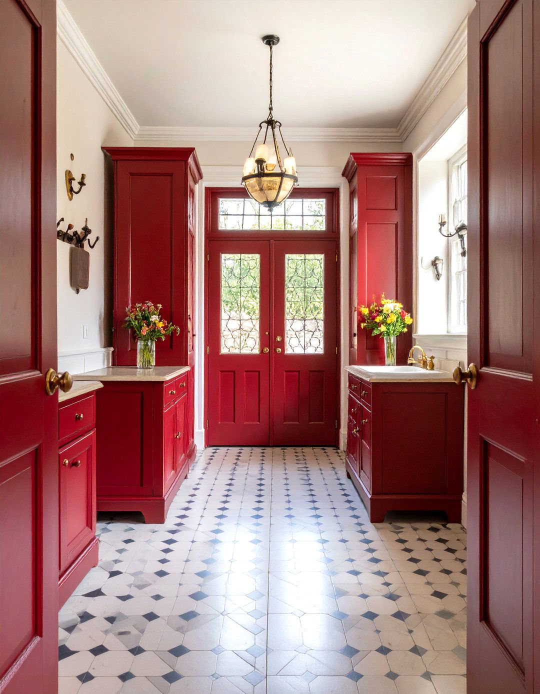 Heritage Boot Room with Victorian Features - 25 Boot Room Ideas