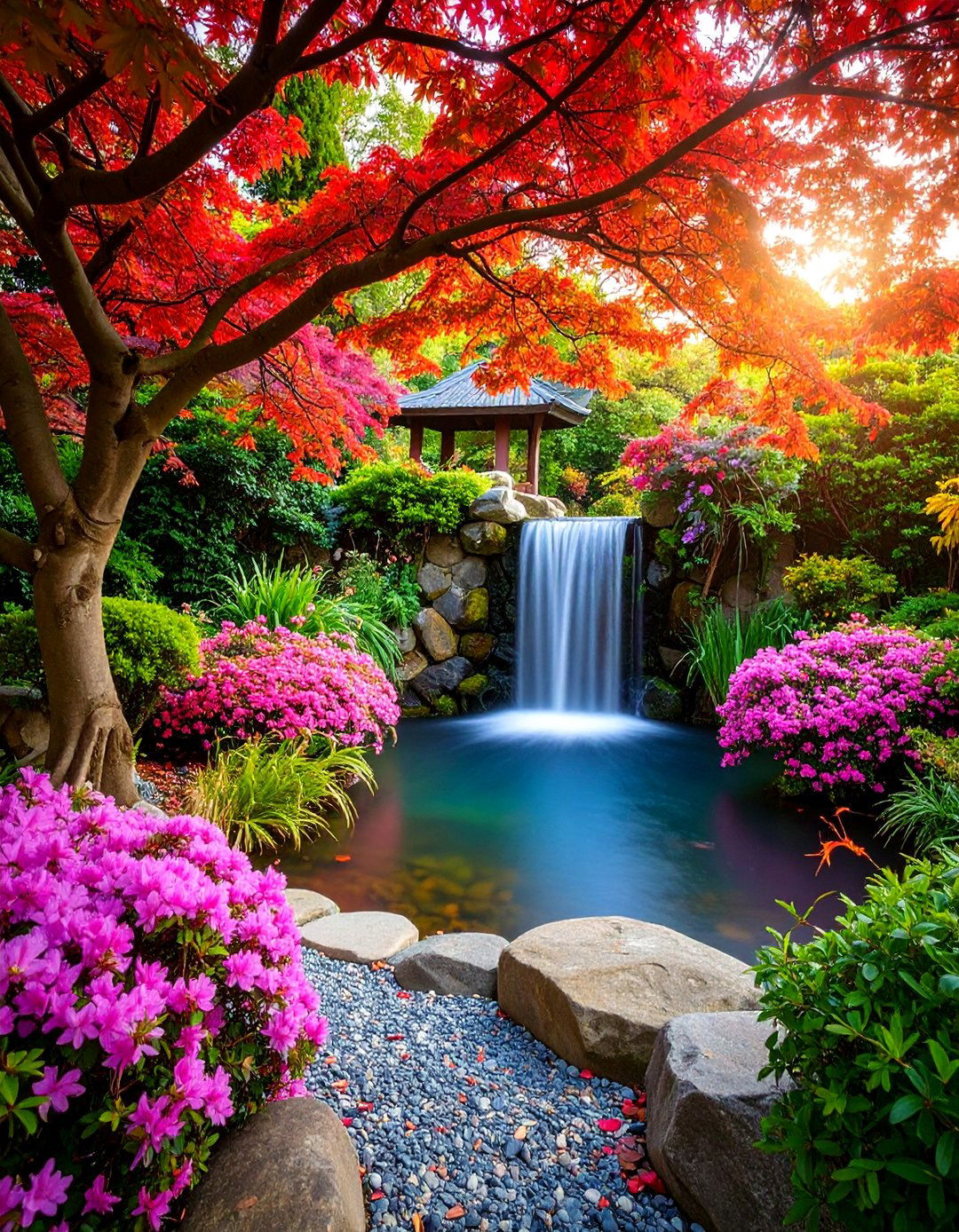 Hidden Basin Disappearing Waterfall - 25 Pondless Waterfall Design Ideas