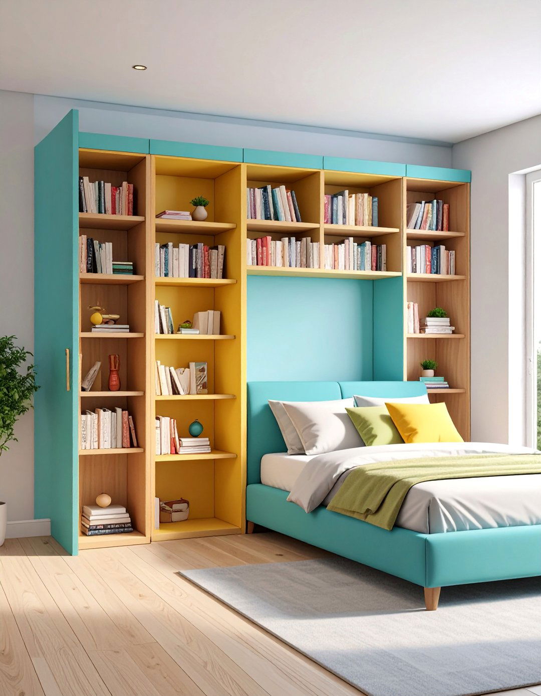 Hidden Bookshelf Door Systems - 25 closet door ideas