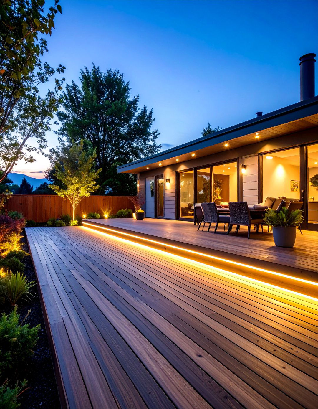 Hidden Deck Board Lighting - 25 Deck Lighting Ideas