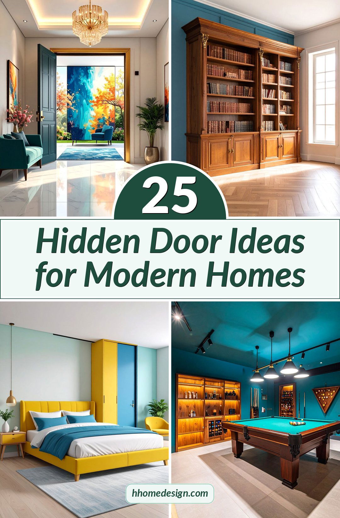 25 Hidden Door Ideas for Modern Homes