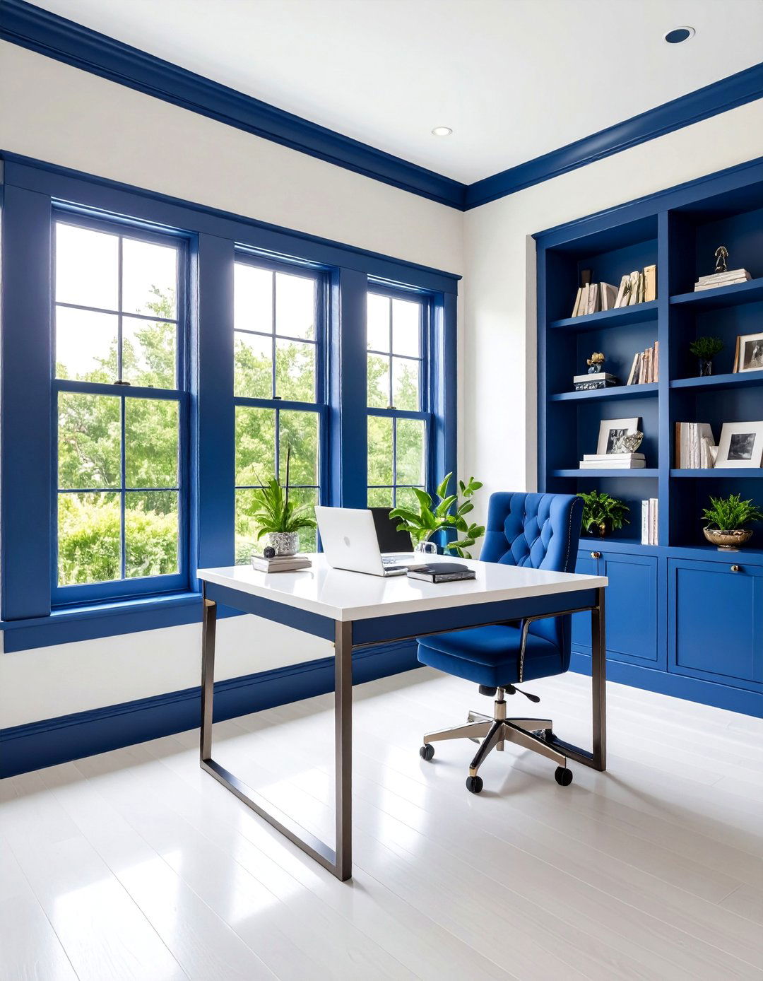 High Contrast Window Trim - 25 Modern Window Trim Ideas