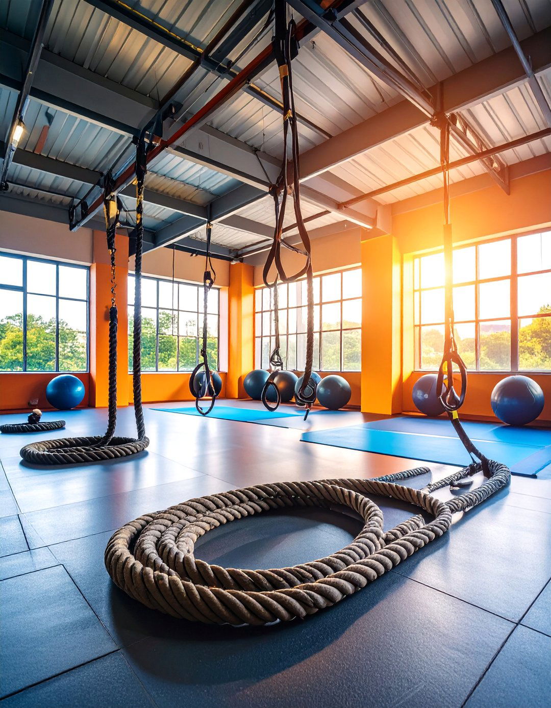 High Intensity Interval Training Arena - 25 Outdoor Gym Ideas