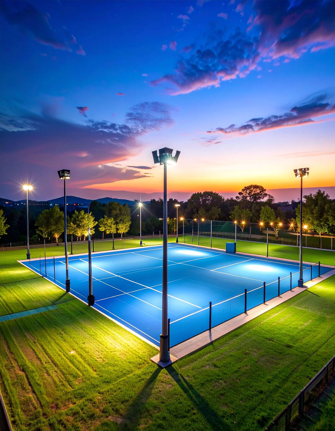 High Output LED Flood Lighting for Sports and Recreation Areas - 25 Outdoor Lighting Ideas