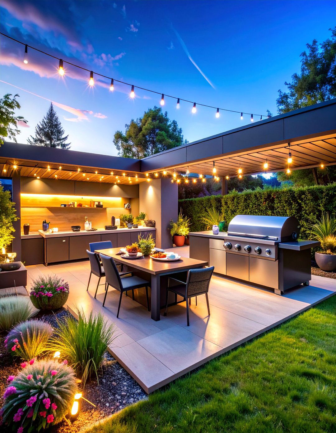 High Tech Smart BBQ Command Center - 25 bbq area ideas