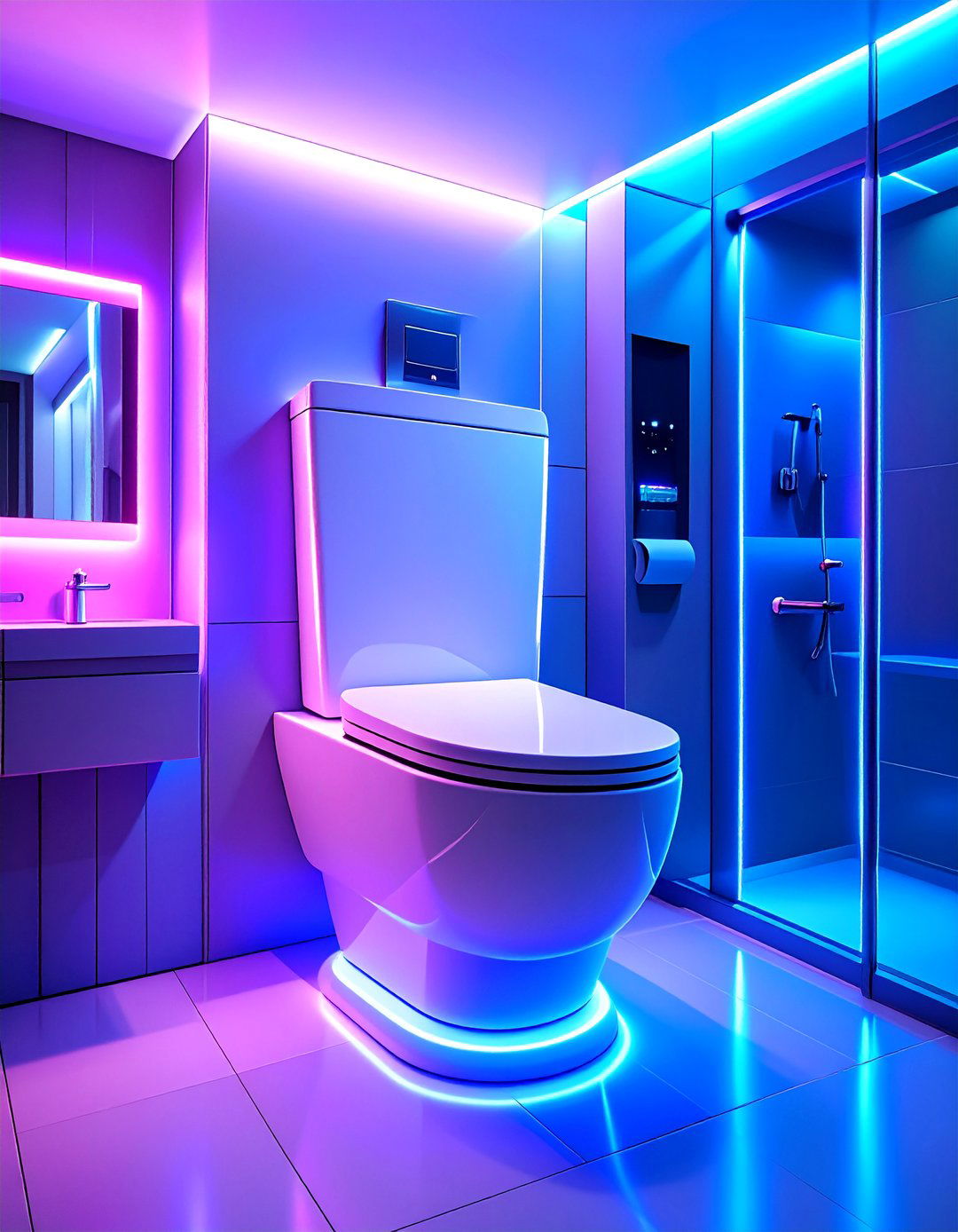 High Tech Smart Downstairs Toilet with Modern Features - 25 Downstairs Toilet Ideas