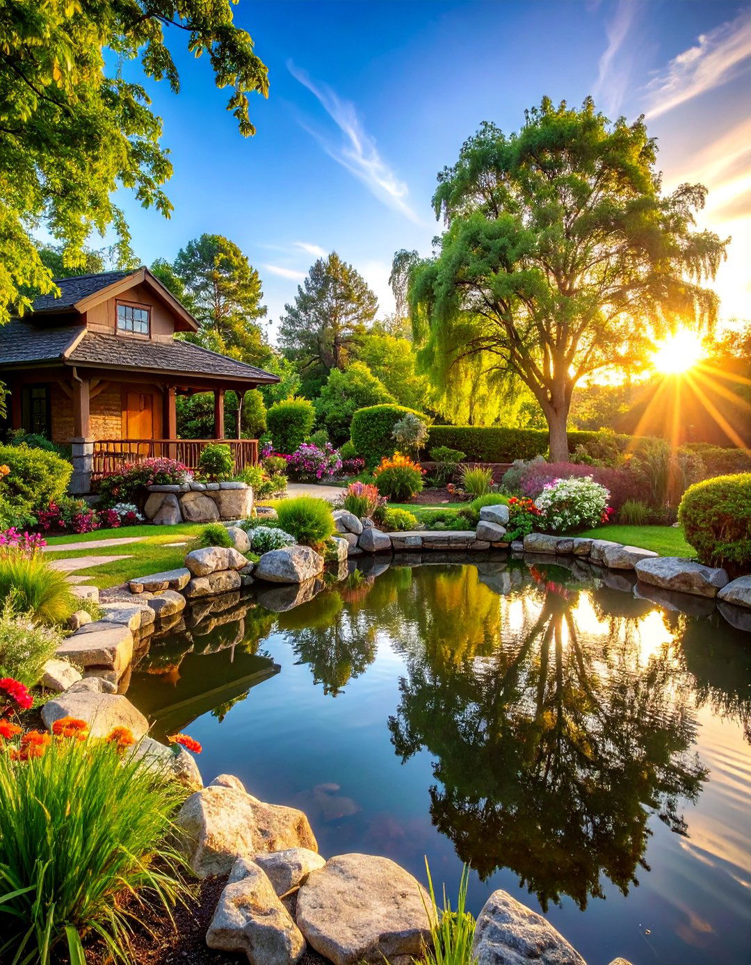 Historic Restoration Duck Pond with Period Appropriate Materials - 25 Duck Pond Ideas