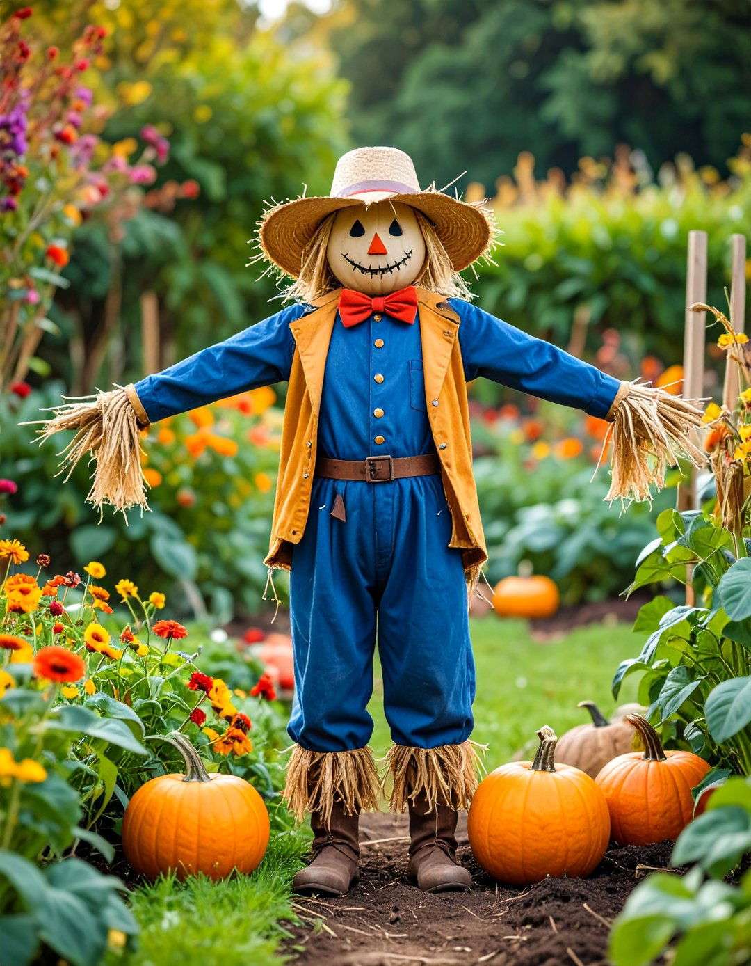 Historical Figure Educational Garden Guardian - 25 Garden Scarecrow Ideas