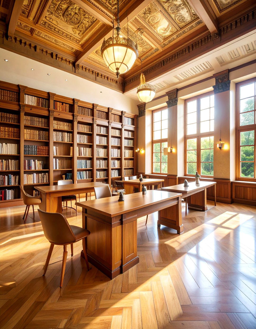 Historical Timeline of Human Achievement - 25 Library Murals