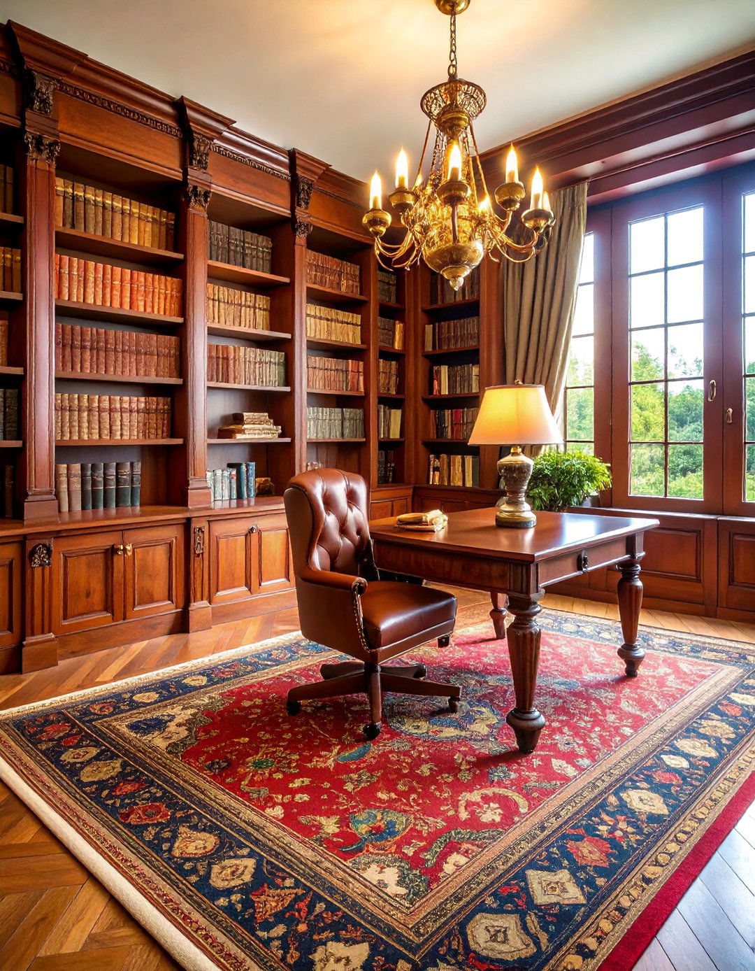 Hogwarts Library Study Corner - 25 Harry Potter Decor Ideas