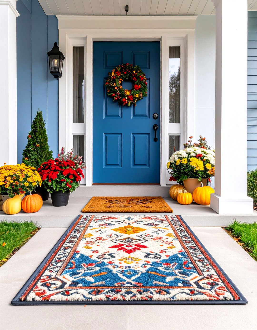 Holiday Interchangeable System - 25 Front Door Mat Ideas