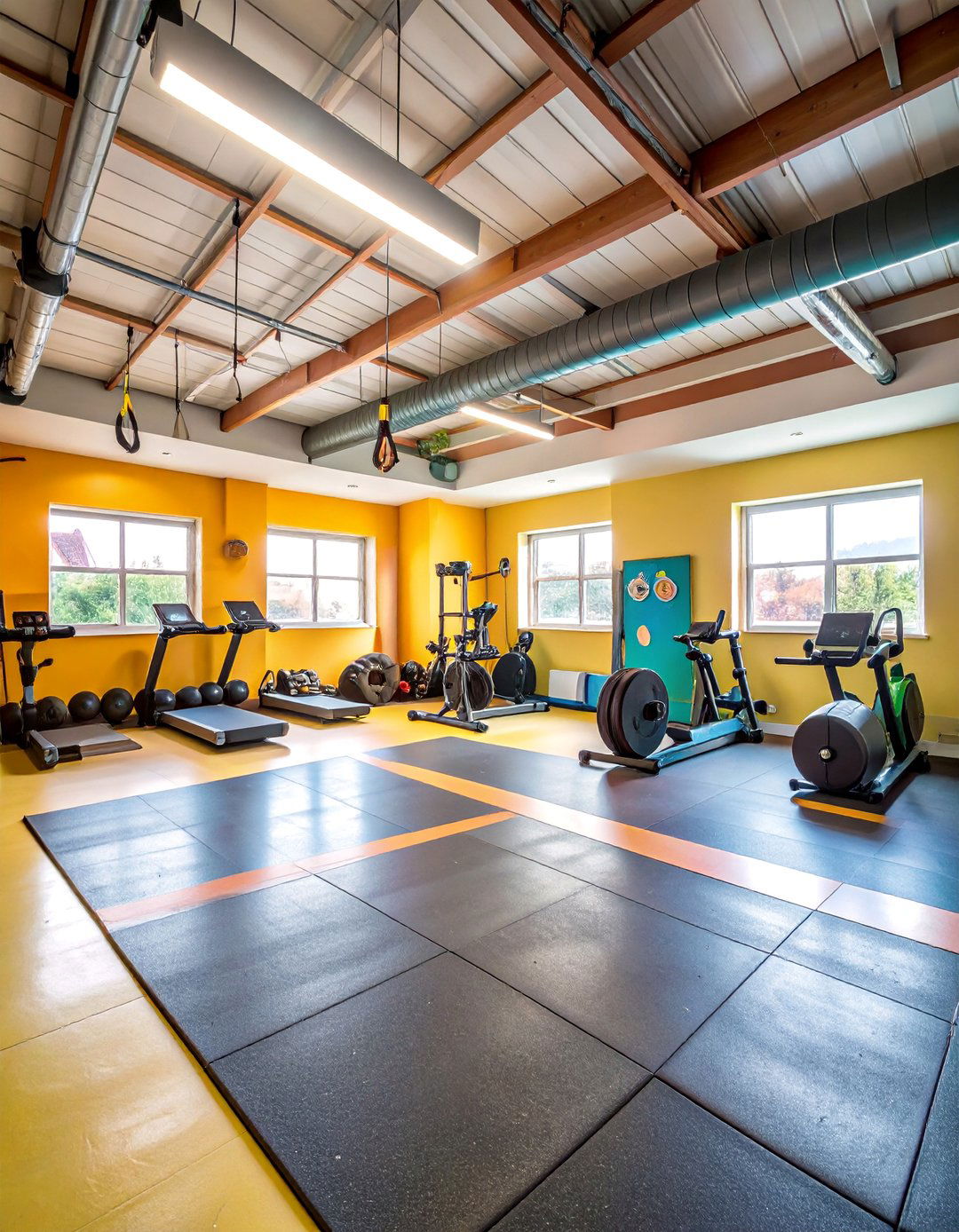 Home Gym Fitness Man Cave - 25 Man Cave Ideas