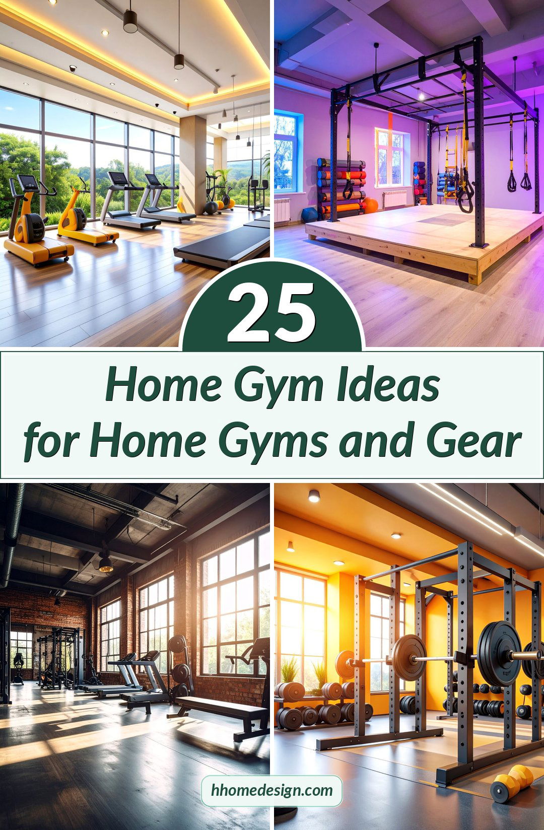 25 Home Gym Ideas for Home Gyms and Gear