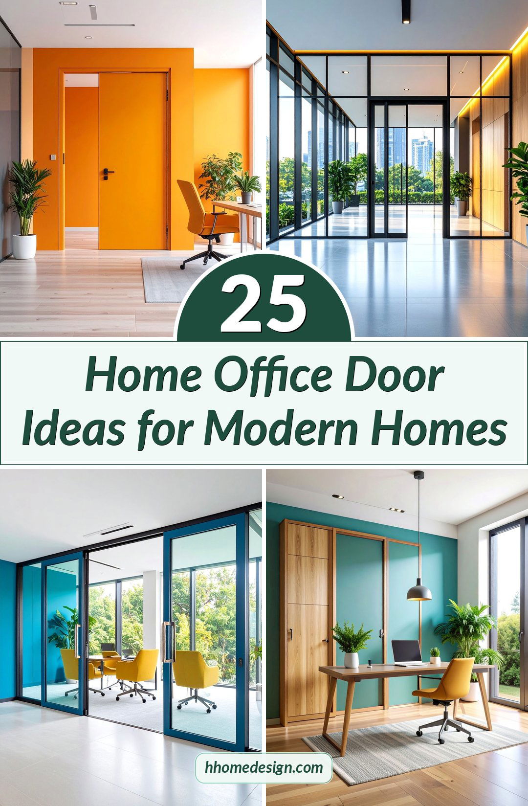 25 Home Office Door Ideas for Modern Homes