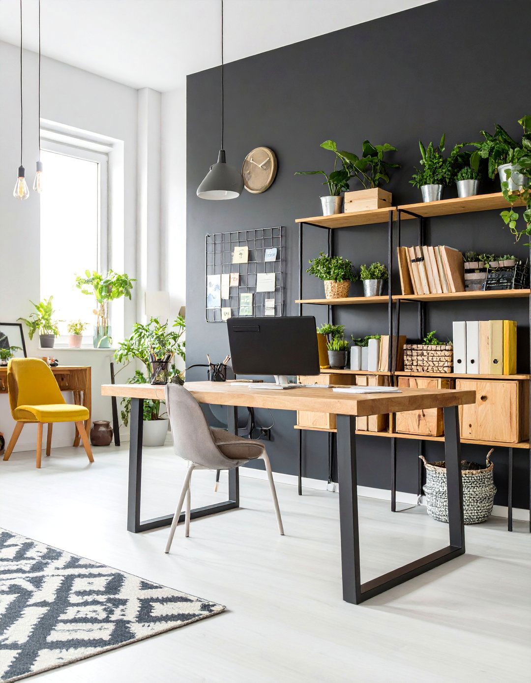 Home Office Organization Board Chalkboard - 25 Chalkboard Ideas