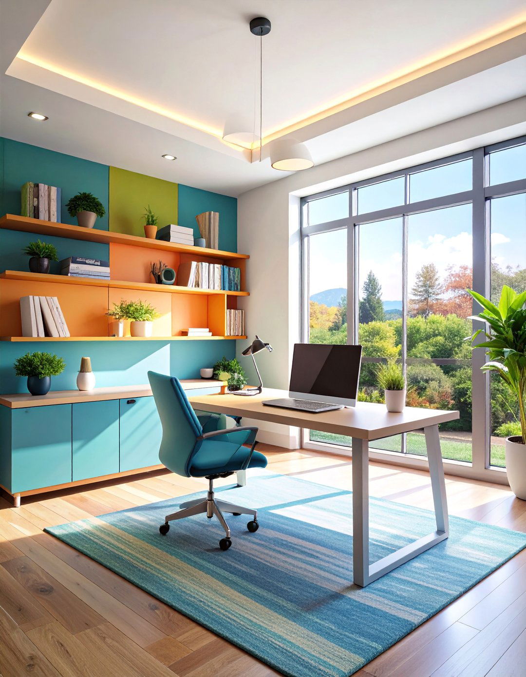 Home Office with Productivity Focused Design - 25 Types of Rooms in a House