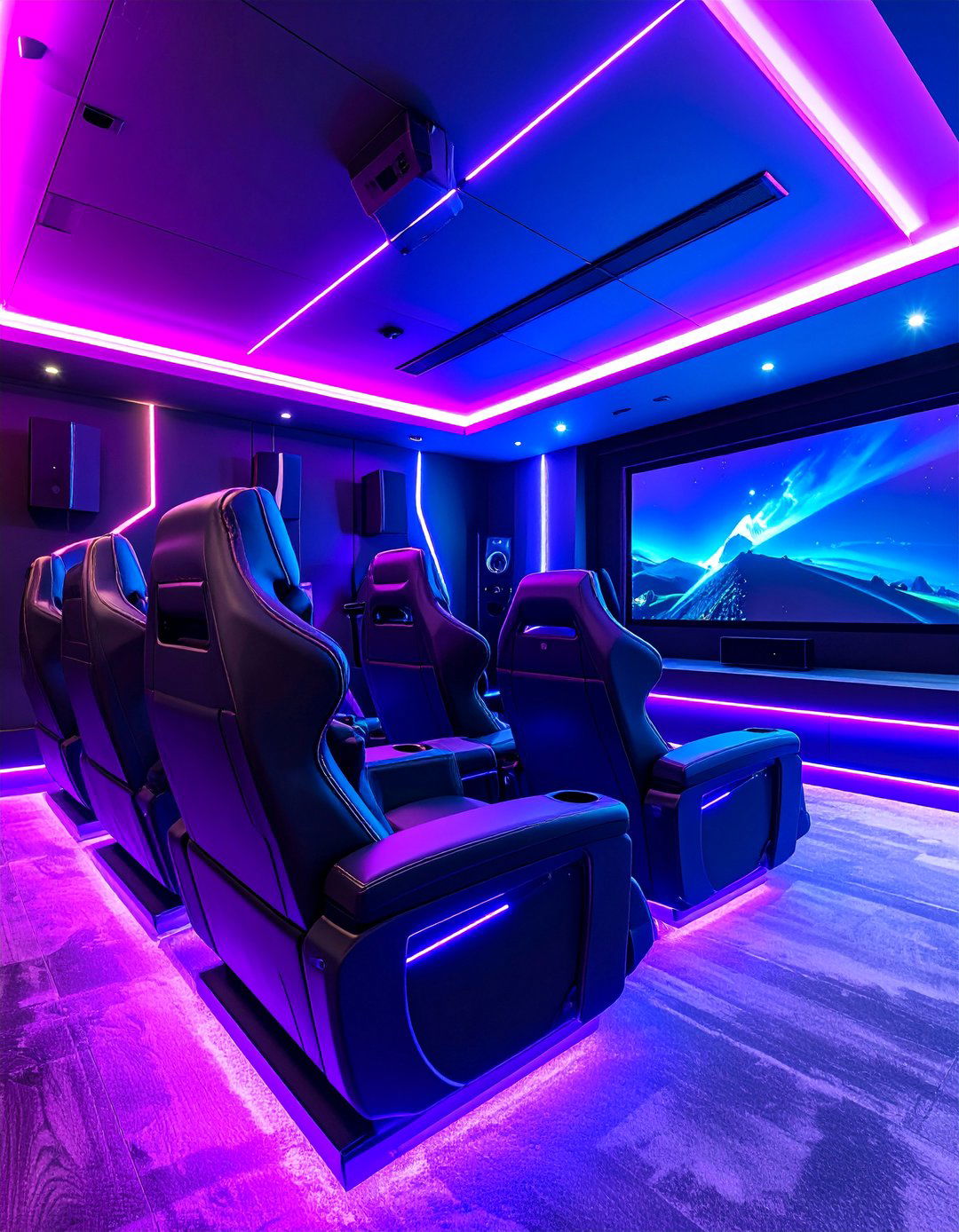 Home Theater Gaming Integration - 25 Luxury Game Room Ideas
