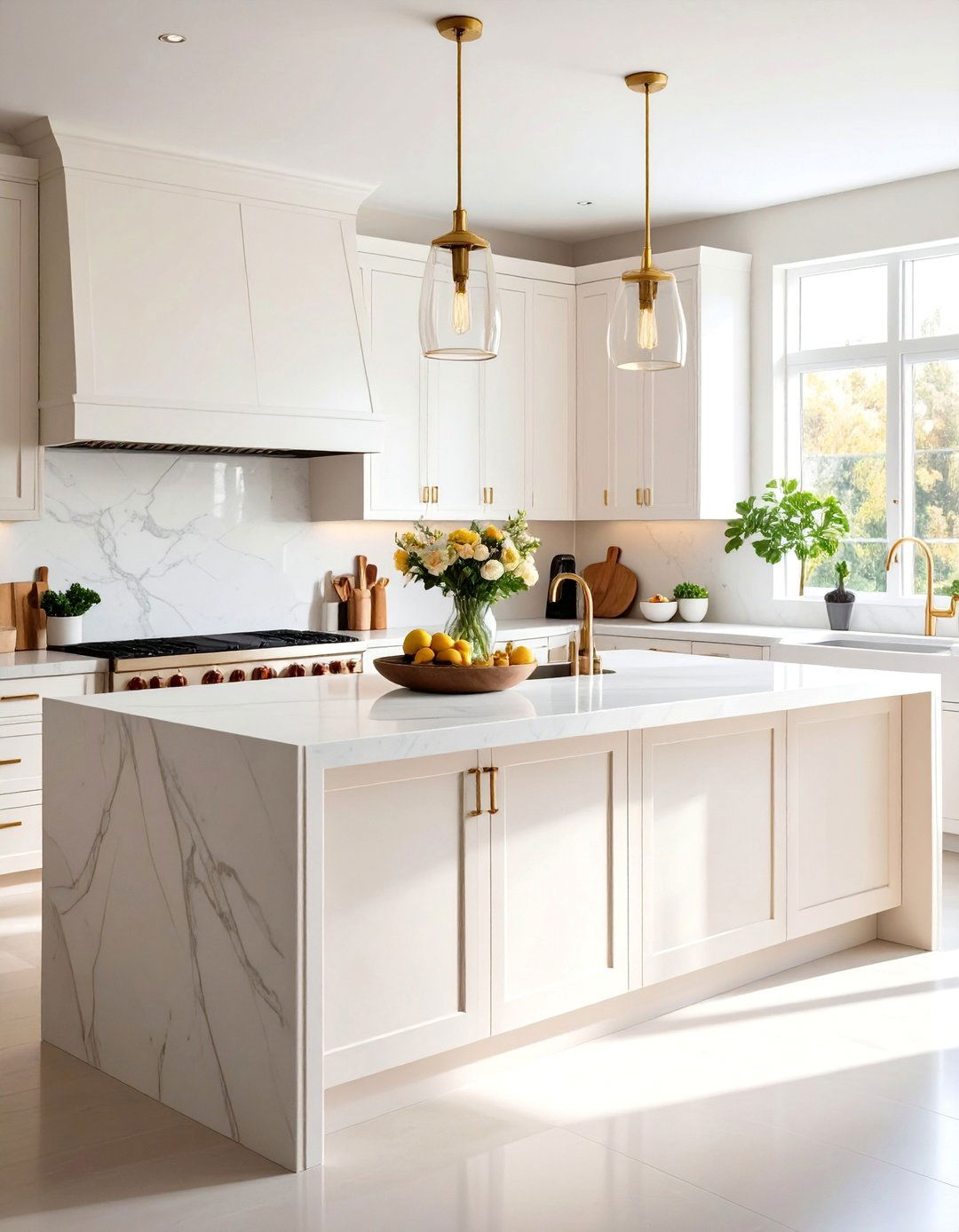 Honed Quartz Finish with Matte Elegance - 25 Quartz Kitchen Countertops