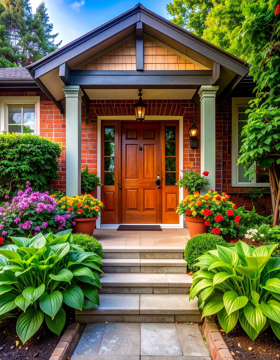 Hosta Leafy Shade Textures - 25 Front Door Plants