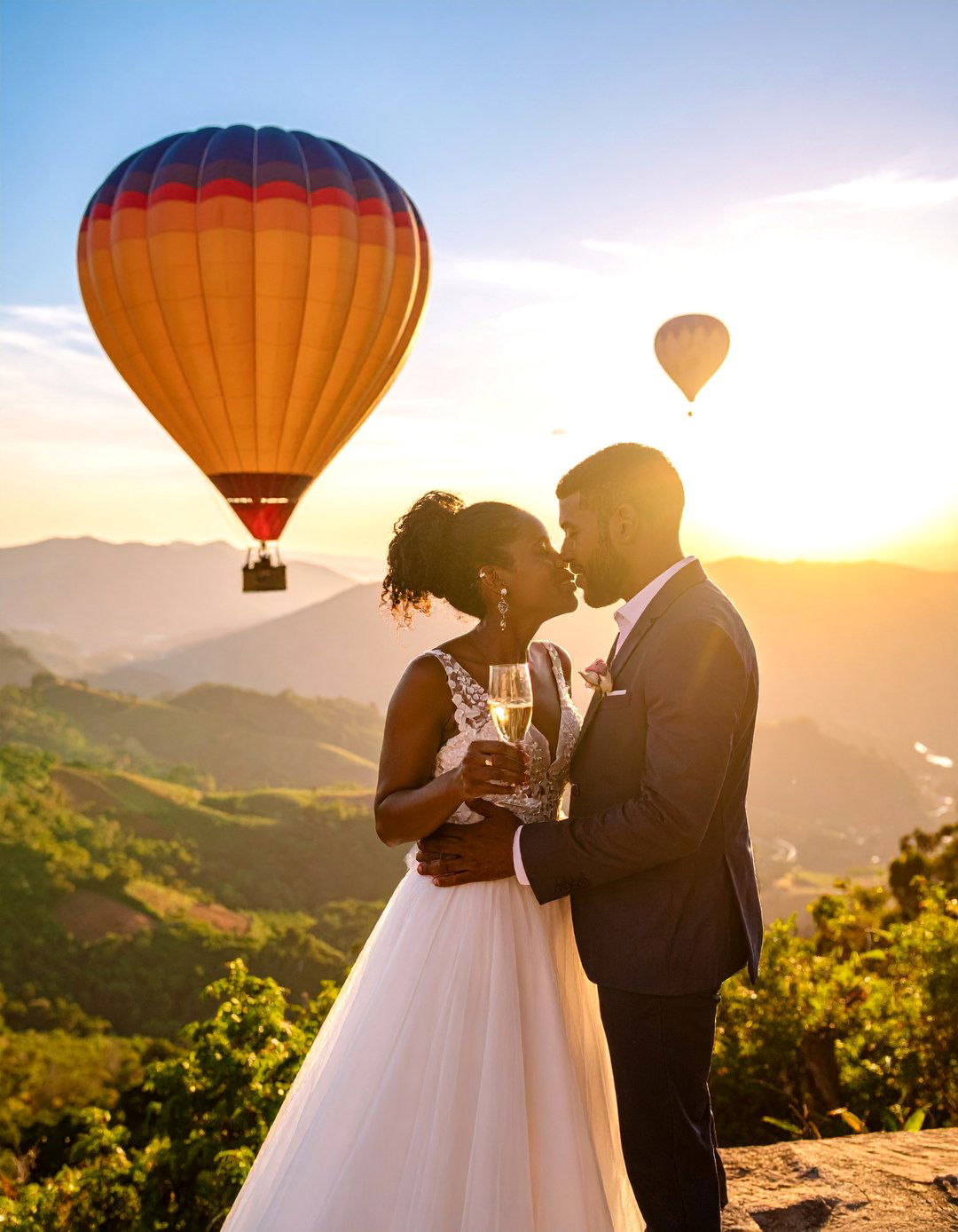 Hot Air Balloon Proposal - 25 Wedding Proposal Ideas