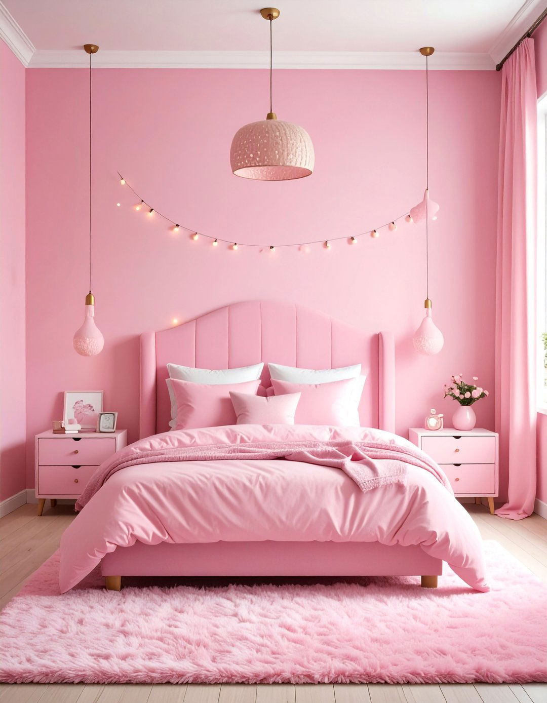 Hot Pink Teen Dream Bedroom - 25 Hot Pink Bedroom Ideas