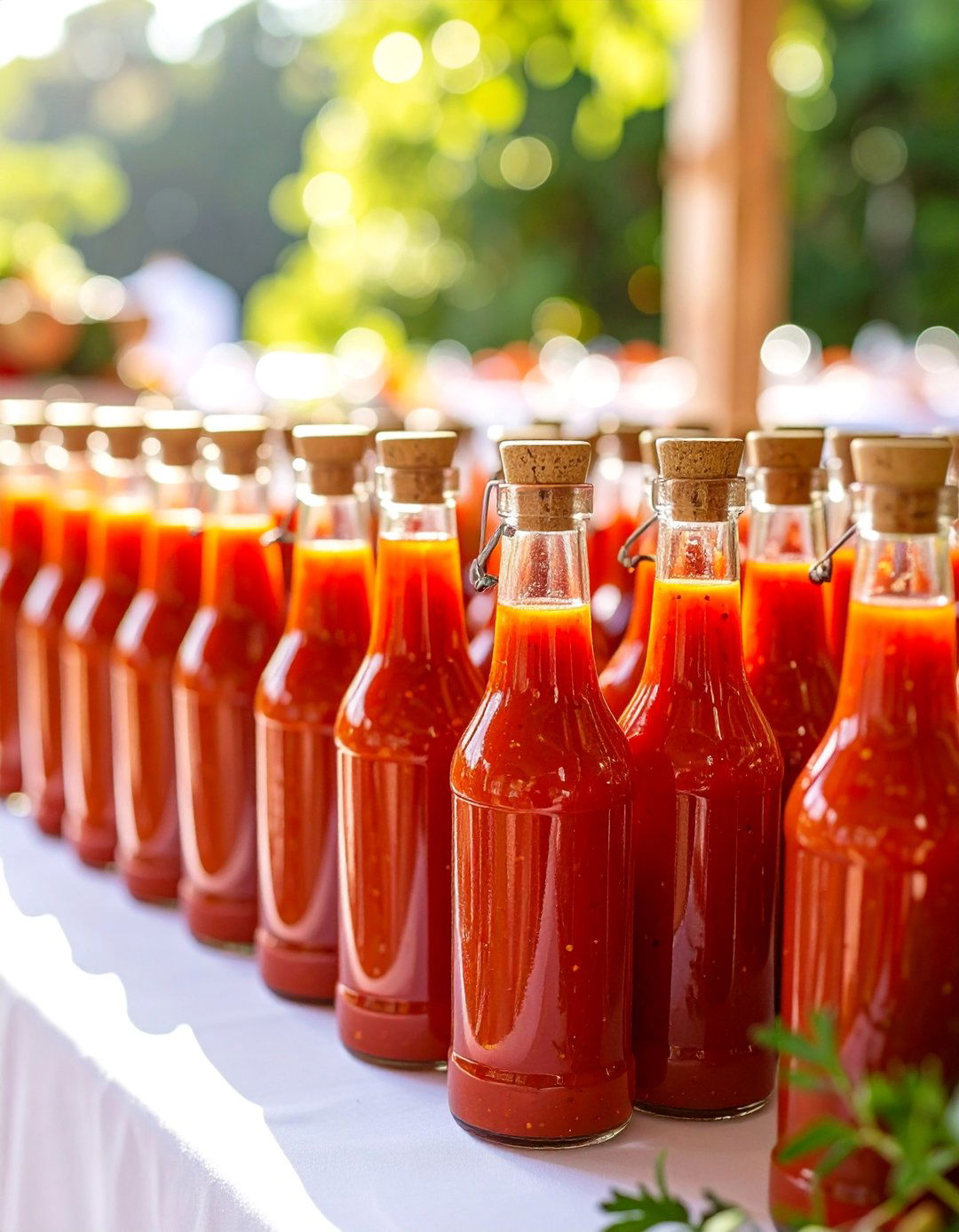Hot Sauce Bottles with Custom Labels - 25 Wedding Favors Ideas