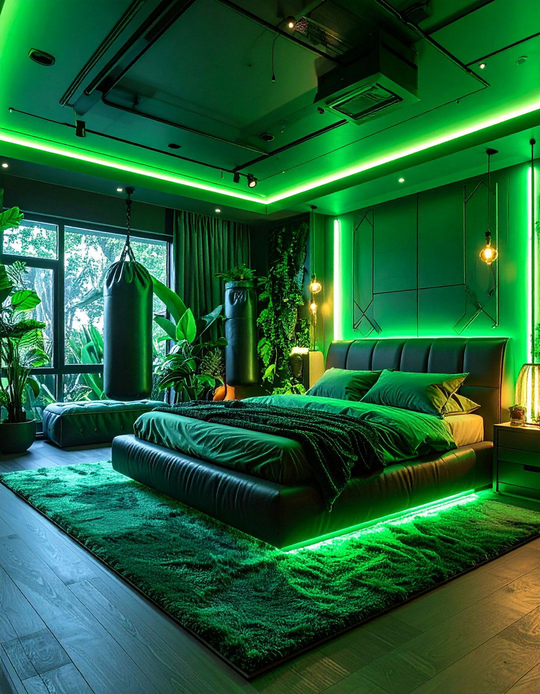 Hulk Smash Zone Power Room - 25 Marvel Bedroom Ideas