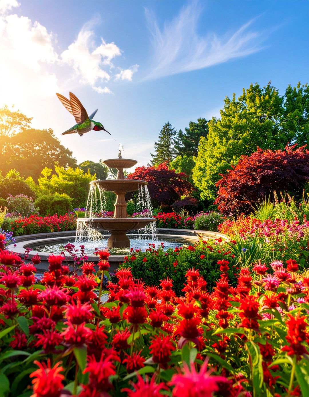 Hummingbird Haven Wildflower Garden - 25 Wildflower Garden Ideas